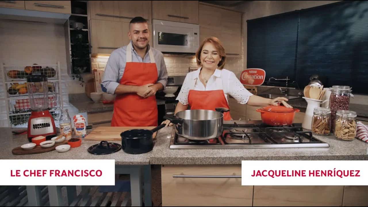 Jacqueline Henriquez​ y Le Chef Francisco