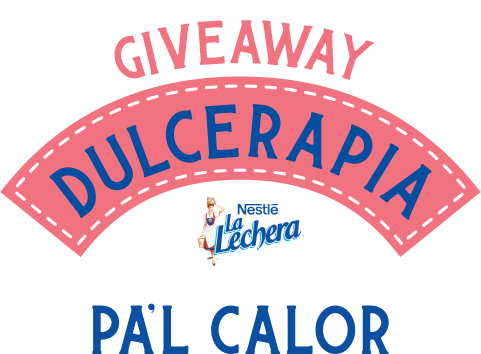 Logo giveaway dulcerapia pa'l calor