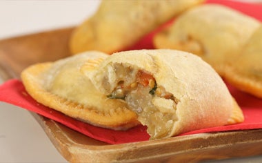 Empanadas de berenjena