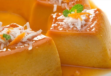 Flan de Zanahoria y Coco