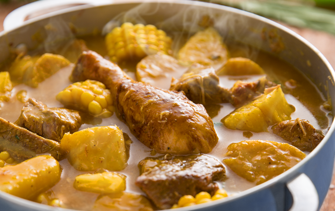 Sancocho dominicano. Historia de los ingredientes dominicanos y el sancocho