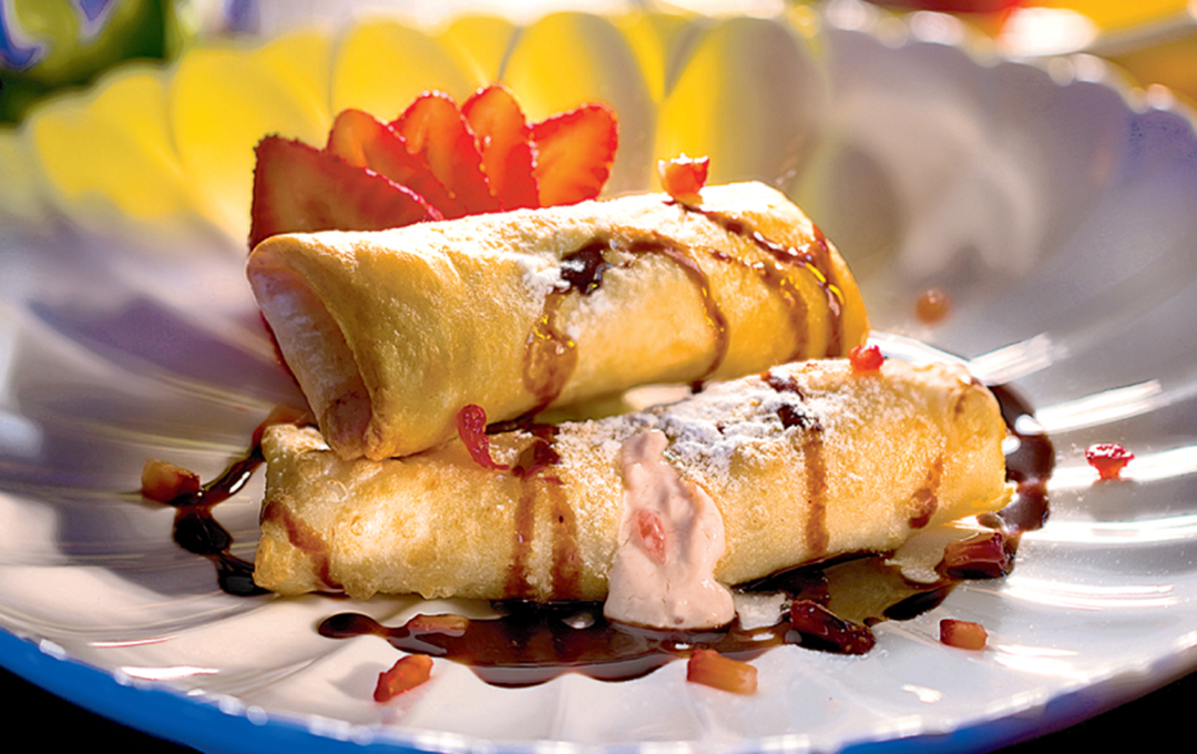 Rollitos Cremosos de Fresa y Chocolate
