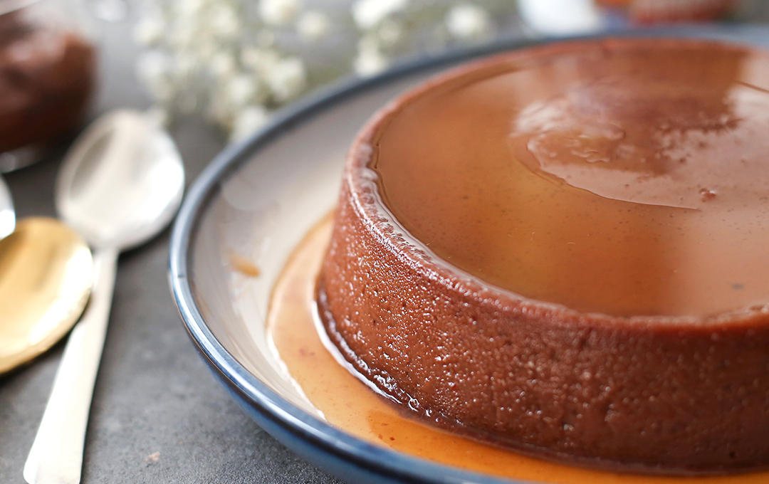 Flan de Crema de Avellanas