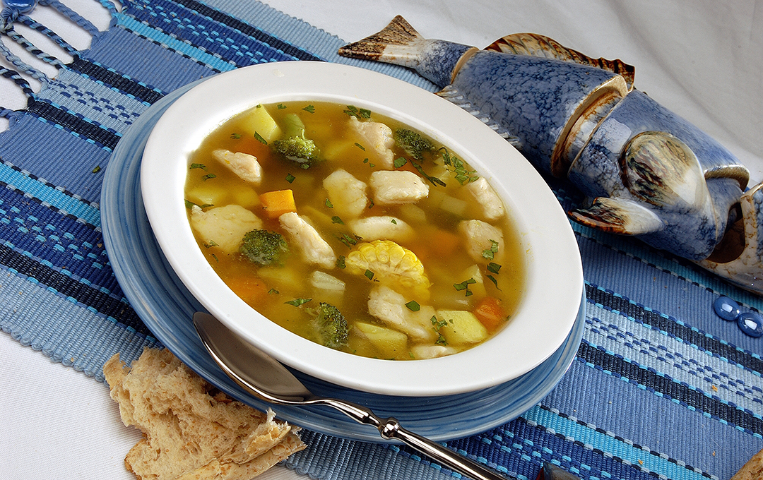 Sopa de Pescado Fácil