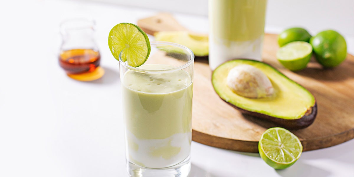 Smoothie de Aguacate con Cítricos