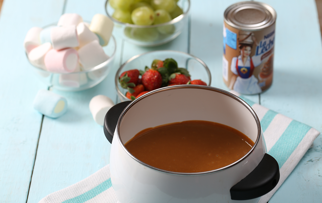 Fondue de Dulce de Leche