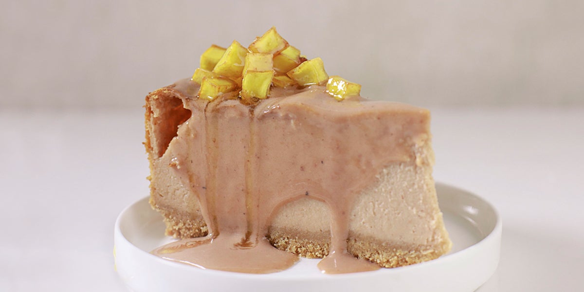 Cheesecake de Habichuelas con Dulce