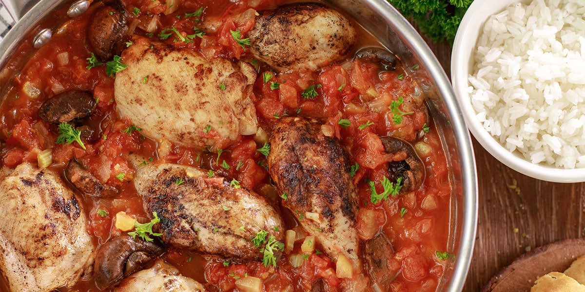 POLLO A LA CACCIATORE