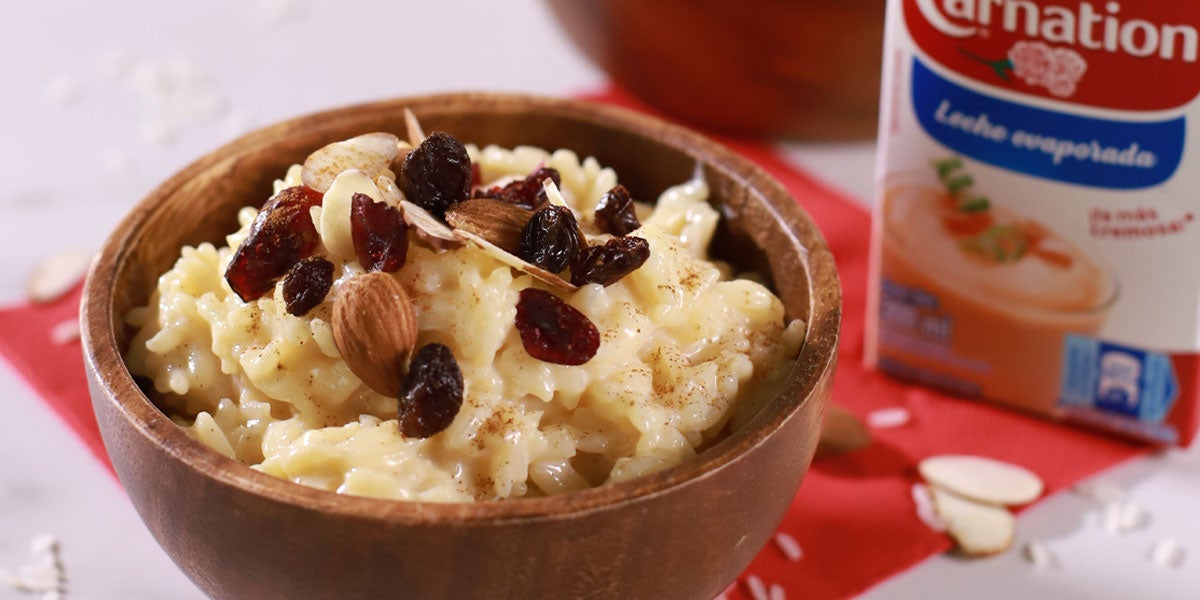 ARROZ CON LECHE Y FRUTOS SECOS