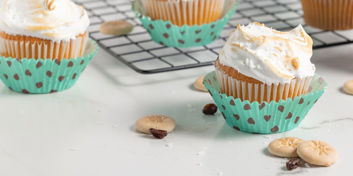 CUPCAKES RELLENOS DE HABICHUELAS CON DULCE