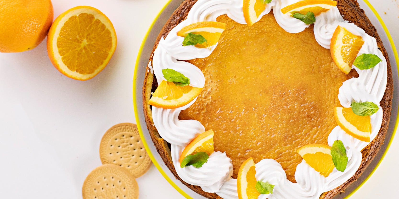 CHEESSECAKE DE NARANJA