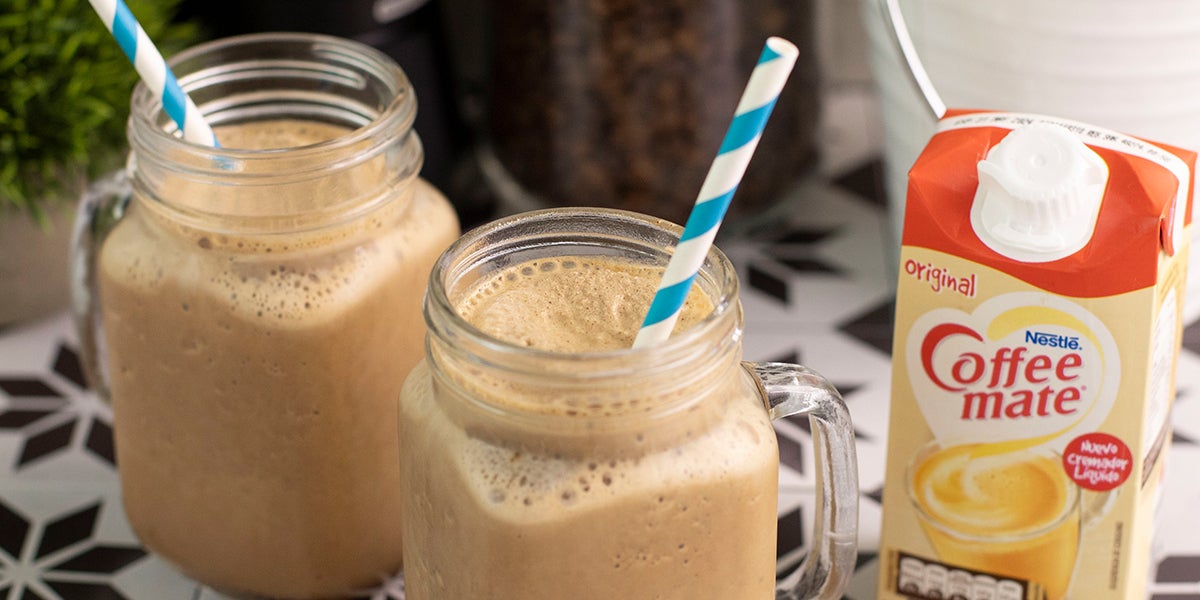 Café Frío con Mantequilla de Maní