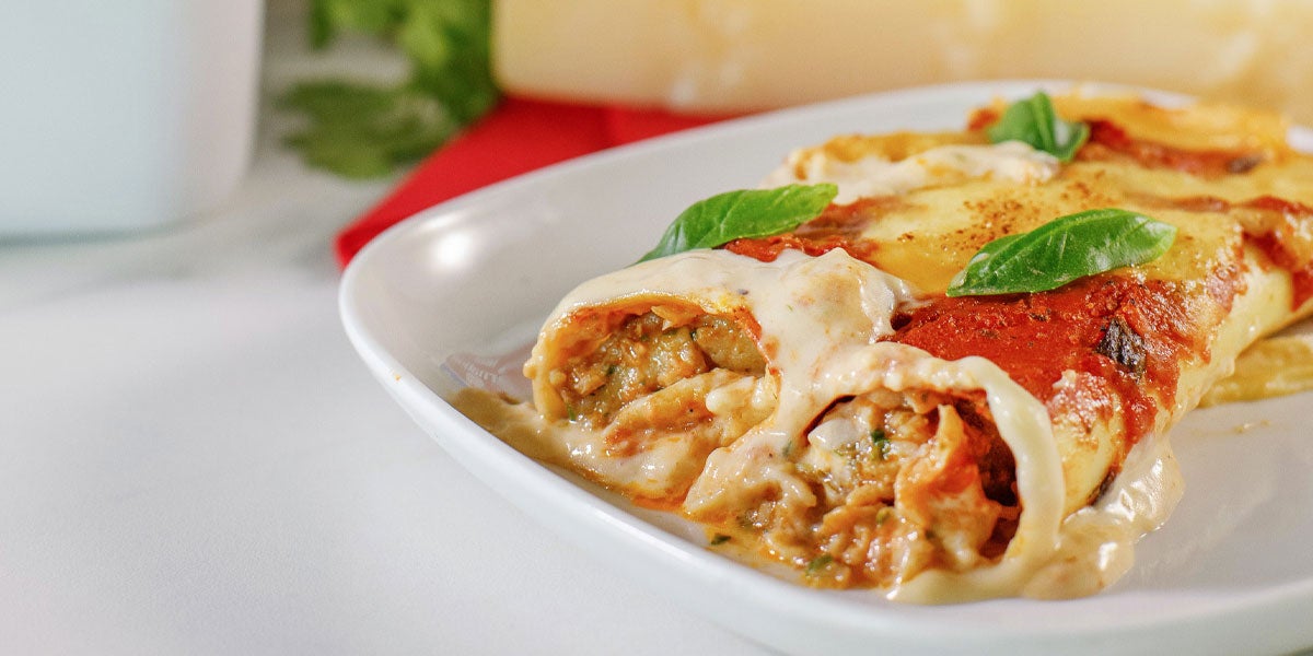 CANELONES RELLENOS DE PESCADO