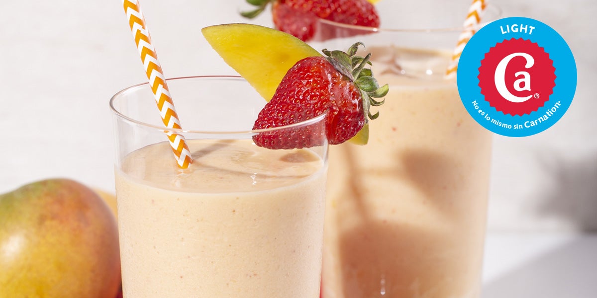 Batida de Fresa y Mango