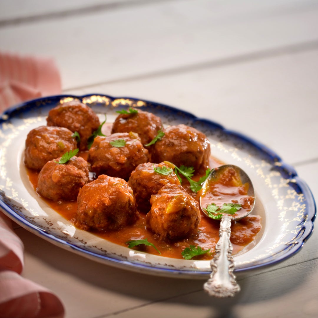 ALBÓNDIGAS DE CARNE Y YUCA