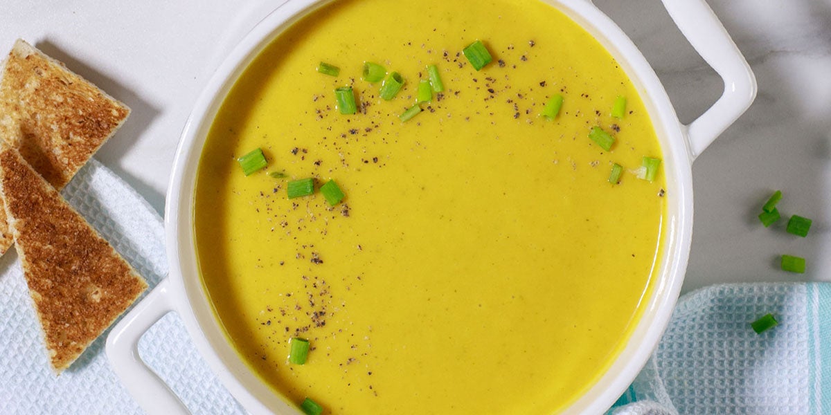 Crema de Zanahoria y coco