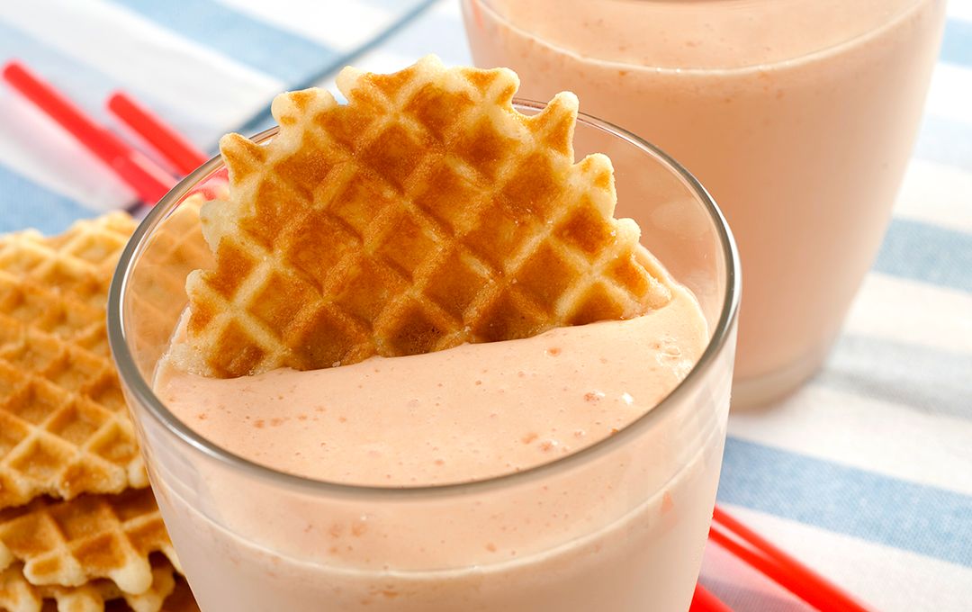 Batida de Fresas y Yogurt