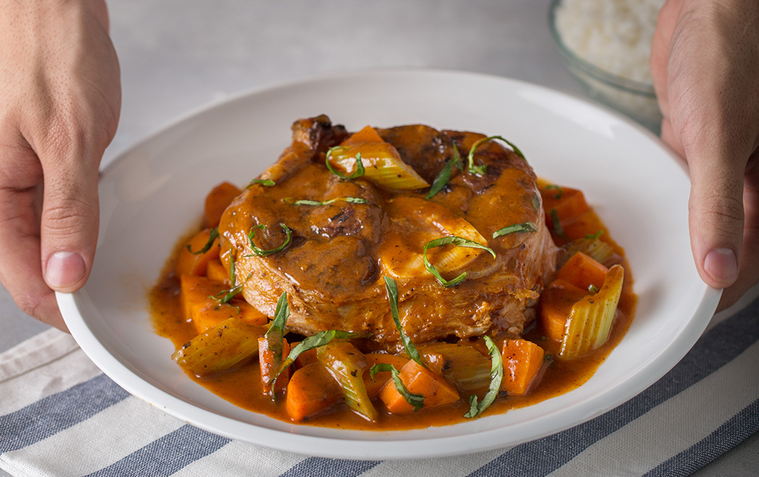 Ossobuco a la Naranja