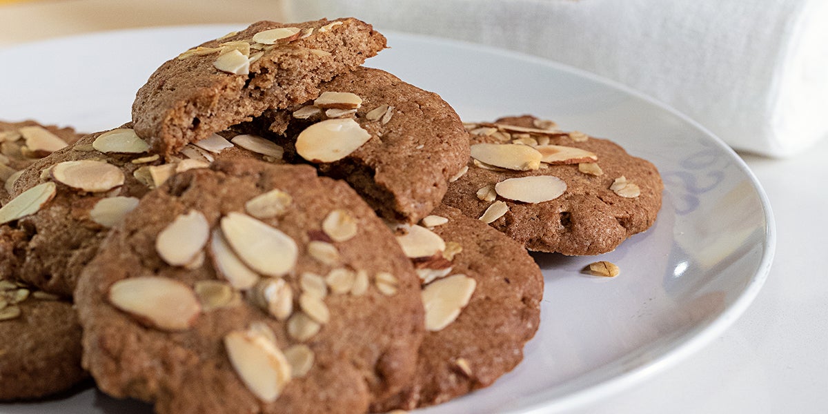 GALLETAS DE MIEL Y ALMENDRAS