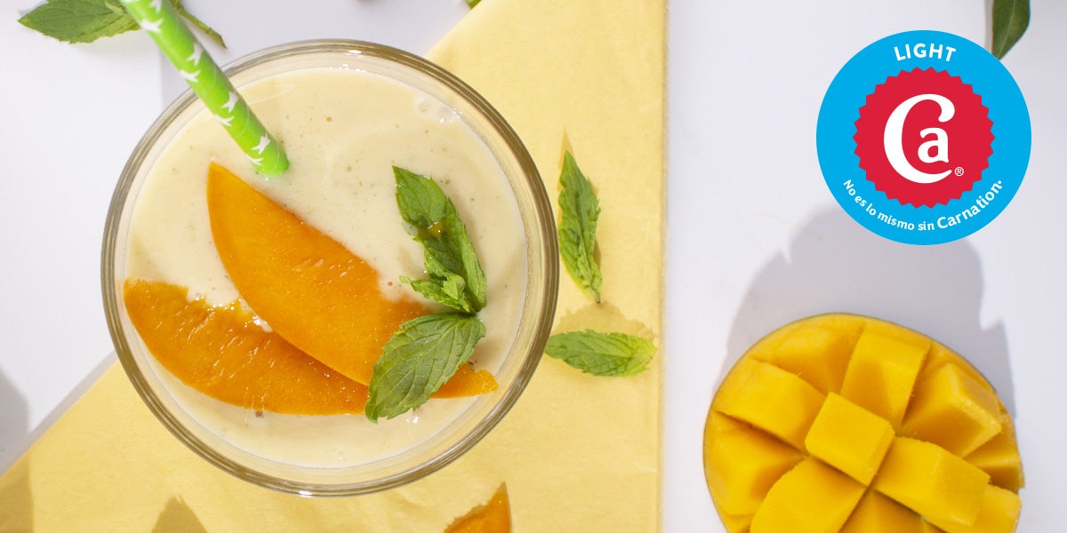Batida de Mango y Menta
