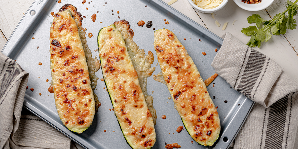 Zucchinis Rellenos al Horno