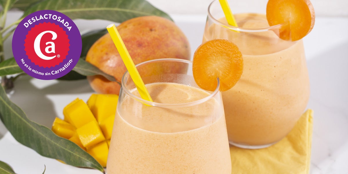 Batida de Zanahoria y Mango