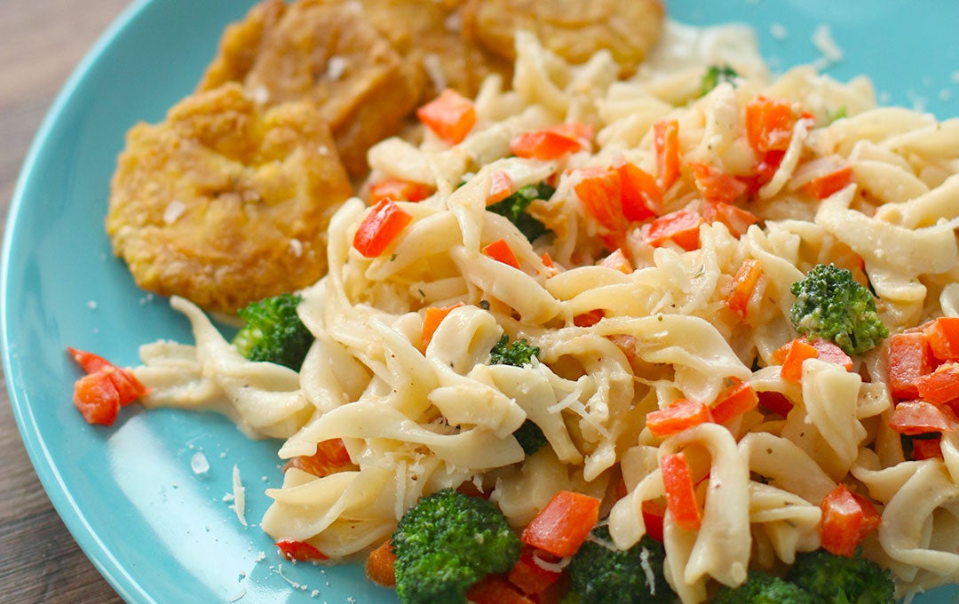 Pasta en Salsa de Vegetales Asados