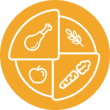 Alimentación nutritiva y variada
