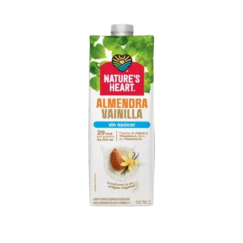 NATURE'S HEART® Bebida de Almendra Vainilla Sin Azúcar