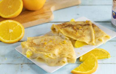 Crepes de naranja