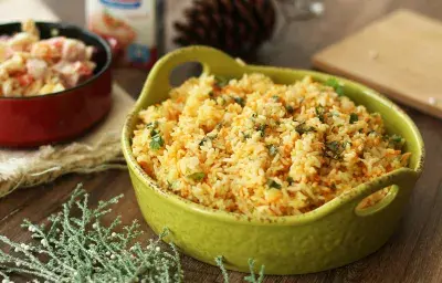 Arroz con Zanahoria y Ajonjoli Arroz con Zanahoria y Ajonjoli