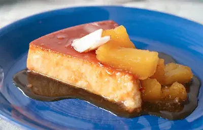 Flan de Coco y Piña