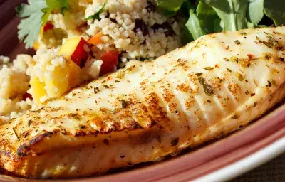Quinoa con Pescado Quinoa con Pescado