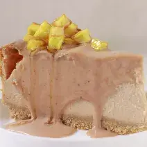 Cheesecake de Habichuelas con Dulce