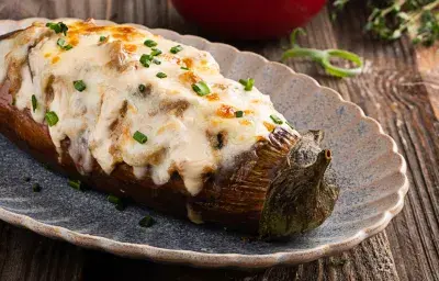 Berenjenas rellenas de Atún Berenjenas rellenas de Atún