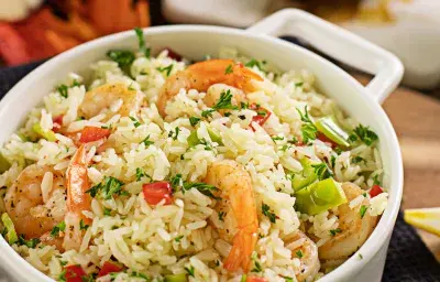 Arroz con Camarones