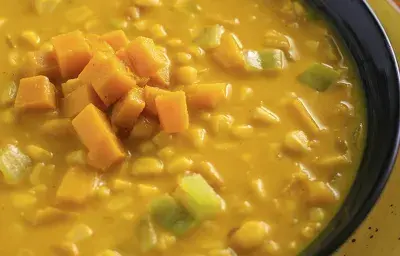 Guiso De Maiz Con Coco Y Bija Guiso De Maiz Con Coco Y Bija