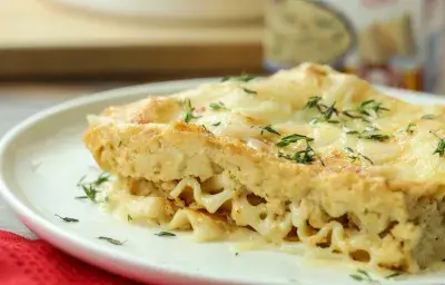 Lasaña de Pollo y Queso Lasaña de Pollo y Queso