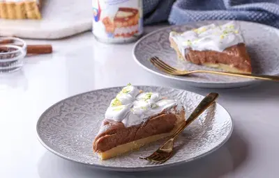 Pie de Habichuelas con Dulce y Limón