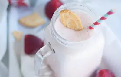 Batida de Fresa Batida de Fresa