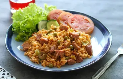 LOCRIO CON CHULETA AHUMADA MAGGI LOCRIO CON CHULETA AHUMADA MAGGI