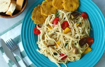 Pasta con Berenjena Pasta con Berenjena