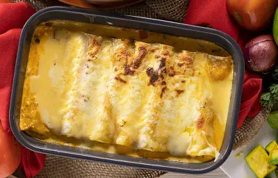 Canelones Rellenos de Ricotta y Vegetales Canelones Rellenos de Ricotta y Vegetales