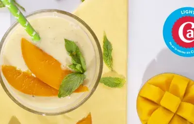 Batida de Mango y Menta