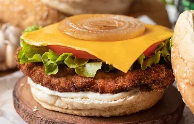 HAMBURGUESA DE POLLO HAMBURGUESA DE POLLO