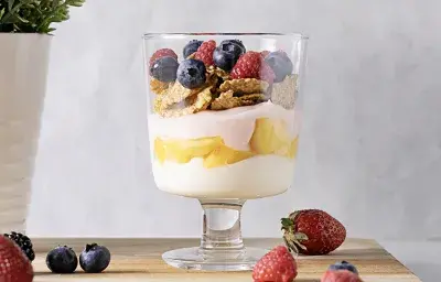 Parfait de Durazno