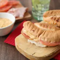 Sandwich Cremoso de Jamón