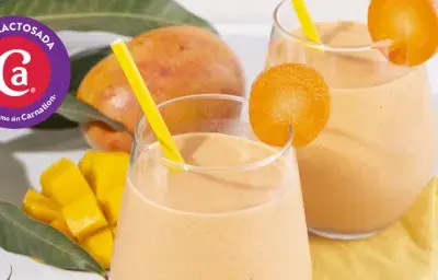 Batida de Zanahoria y Mango