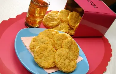 Galletas de Corn Flakes Nestlé© con Queso