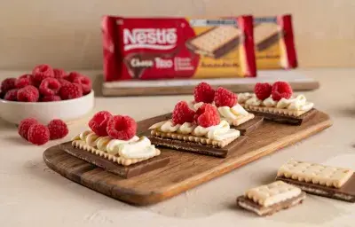 Mini cheesecake Chocotrio